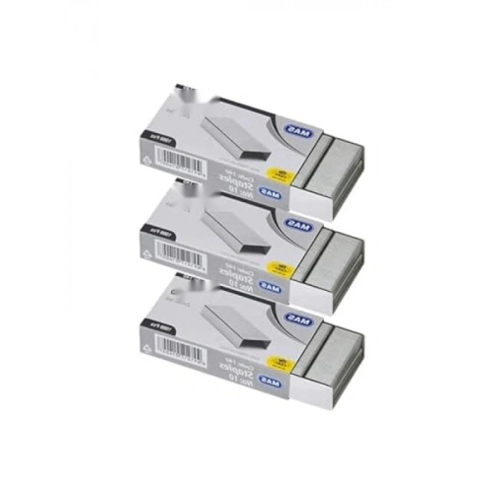 Zımba Teli No:10 - 3 Paket (Toplam 3000 Adet)