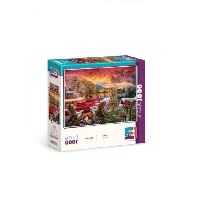 Zorlu Göç Yolu 1000 Parça Puzzle - Eğlenceli ve Detaylı Tasarım