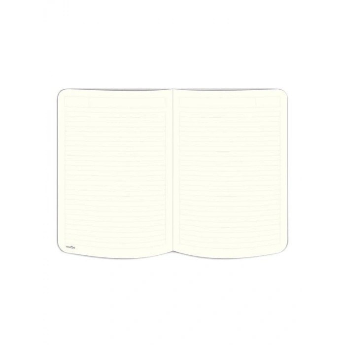 Zürafa Figürlü Dokulu Çizgili Defter