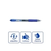 0.7 mm Basmalı Mekanizmalı Mavi Kalem