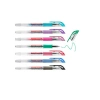 0.7 mm Jel Roller Kalem Seti, Siyah, Kırmızı, Mavi, Yeşil, Mor, Pembe, Açık Mavi