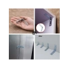 10 Adet L Demir Gönye Köşebent, 16x55x55mm, Mobilya Sabitleme Aparatı