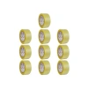 10 Adet Şeffaf Koli Bandı - 45 mm x 100 Mt, Güçlü Yapışkanlı