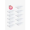 10lu Set Kadın Beyaz Ayakkabı Kutusu