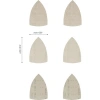 10 Parça Ağ Zımpara Seti - 100x150 mm, Düşük Tozla Etkili Zımparalama