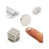 100 Adet Yuvarlak Mini Mıknatıs Seti, 5x1 mm