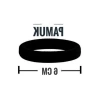 %100 Pamuk XXL Boy Siyah Lastik Toka Seti - 10lu