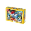 100 Parça Şirinler Temalı Çocuk Puzzle - 34x24 cm Ölçülerinde