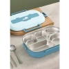 1000 ML Kapasiteli Paslanmaz Çelik Lunchbox ve Çelik Kaşık