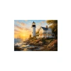 1000 Parça Deniz Feneri Günbatımı Puzzle