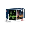 1000 Parça Neon Yıldız Kapısı Puzzle - Gece Parlayan Tasarım