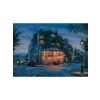 1000 Parça Pembe Ev Temalı Puzzle