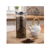 1000ml Vakumlu Metal Kapaklı Borosilikat Cam Kavanoz