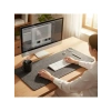 100x44 cm Antrasit Renk Keçe Mouse Pedi, 3 mm Kalınlık