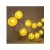 10’lu Limon Dilimi Şeklinde LED Işık Zinciri – 2 Metre