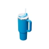 1.18 Litre Pipetli Termos Bardak, Mavi