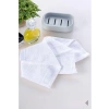 12li Mini Yüz Havlusu - %100 Pamuk - 26x26 cm