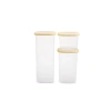 12 Parça BPA Free Plastik Saklama Kabı Seti - 550 ml, 1200 ml, 1750 ml