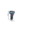 12 V Akülü Matkap ve FlexiClick Sistemi - 2 Adet 3.0 Ah Akü Dahil