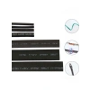 127 Parça Siyah Heat Shrink Makaron Isıyla Daralan Kablo Tamir Seti