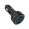 138W 3 Portlu Hızlı Araç Şarj Aleti - PD 3.0 & QC 4.0 Desteği