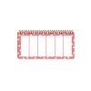 13x27 Ebatında Haftalık Spiralli Planner - Minik Papatya