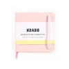 140 gr. Çizgisiz Ivory Kağıt, 80 Yapraklı Pastel Pembe Sert Kapak Defter