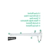 150 mm Karbon Çelik Kumpas - 0.02 mm Hassasiyetli Ölçüm Aleti