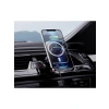 15W Kablosuz Şarj ve Telefon Tutucu, Ayarlanabilir Havalandırma Klipsi