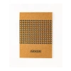 17x24 cm Kareli Kraft Bloknot, 3lü Paket