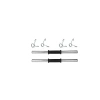 2 Adet 45 cm Krom Dambıl Barı ve 4 Adet Çelik Sıkıştırma Yayı