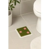 2li Set Dekoratif Çiçekli Çim Gider Kapağı
