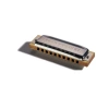 20 Delikli Ahşap Gövdeli Blues Harp - A Majör Anahtar