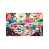200 Parçalı Renkli Şemsiye Puzzle