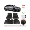 2019 Sonrası Tesla Model Y İçin 3D Havuzlu Paspas