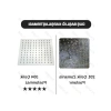 20x20 cm Paslanmaz Çelik Kare Tepe Duş Başlığı