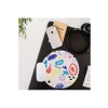 20x20 cm Yuvarlak Renkli Tasarımlı Mousepad - Fare Altlığı