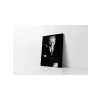 20x30 cm Pamuklu Tuval Üzerine Atatürk Kanvas Tablo