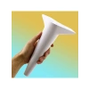 24 cm Beyaz Lüks Mobilya Koltuk Ayağı - 4 ADET