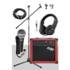 25 Watt USB Bluetooth Şarjlı Elektro Gitar Amfisi - Taşınabilir ve Pratik