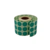 25mm Yuvarlak Renk Kodu Etiketler - 2500 Adet, Yeşil