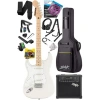 25W Amfili Elektro Gitar Seti - Maple Klavye SSS