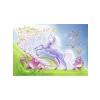 2x24 Parça Renkli Gökkuşağı Atları Puzzle Seti