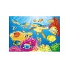 2x24 Parça Sualtı Temalı Puzzle, 3+ Yaş için Renkli Tasarım