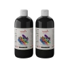 2x500gr Siyah Akrilik Boya Seti