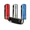 3 Adet Mini Metal Fener - 9 LEDli Acil Durum Aydınlatması
