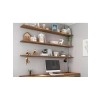 3 Adet Modern Çam Duvar Rafı