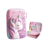 3 Boyutlu Unicorn Temalı Su Geçirmez Kalem Kutusu