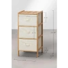 3 Çekmeceli Bambu Organizer - Çok Amaçlı Düzenleyici