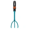 3 Çinko Bahçe Pençesi, 7 cm Çalışma Genişliği ile Ergonomik Sap